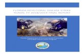 FLORIDA KEYS Coral Disease Strike teamS: FY 2018/2019 FINAL … Keys... · 2020-03-23 · FLORIDA KEYS CORAL DISEASE STRIKE TEAMS: FY 2018/2019 FINAL REPORT . Prepared By: Karen Neely,
