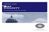 COUNTY AUDIT Kay County Reports/database/KayCO09FINAL.pdf · the county, and prepares the proper warrants for payment of those goods and services and the county payroll. The County