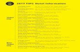 2017 TIPC Hotel Information2017tipcc.jpg.org.tw/download/HOTEL.pdf2017 TIPC Hotel Information Just Sleep-Linsen 3F, No. 117, Linsen N. Rd., Taipei 10454, Taiwan 02-2568-4567 Just Sleep