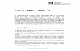 BSCI Code of Conductethics.iit.edu/codes/BSCI 2014.pdf · The BSCI Code of Conduct version 1/2014 enters into force on 1 January 2014. BSCI monitoring against the principles of this