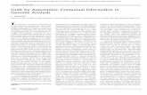 Guilt by Association: Contextual Information in Genome ... · mine this for the smallest cellular ge-nome available to us, that of Mycoplasma genitalium. They show that such infor-mation