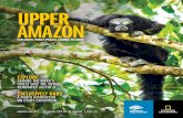 UPPER AMAZON - Lindblad Expeditions · 2016-05-23 · National Geographic certified photo instructor, plus local guides, ensures maximum wildlife sightings and peak experiences, no