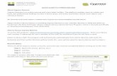 QUIK GUIDE TO YPRESS RESUME About ypress Resume · 2017-10-16 · 5 The finished resume It is recommended that ypress Resume be used as a place to start or by someone in need of a