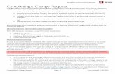 The Office of Procurement Services Completing a Change Request€¦ · Completing A Change Request Page | 1 Last Updated: 5/9/2020 . The Office of Procurement Services Completing