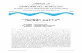 JOURNAL OF ENVIRONMENTAL HYDROLOGY · 2010-10-27 · Journal of Environmental Hydrology 2 Volume 18 Paper 19 October 2010 Floodplain Environmental Impacts Bobba, Chambers, and Spoelstra