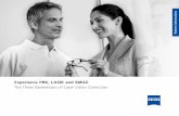 Experience PRK, LASIK and SMILE · 2020-06-18 · Experience PRK, LASIK and SMILE The Three Generations of Laser Vision Correction. 2 Step 1 Layer preparation A diluted alcohol solution