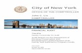 HPD FM13 058A - Office of the Comptroller City of New York · Office of New York City Comptroller John C. Liu FM13-058A 3 Audit Recommendations HPD should: 1. HPD should obtain detailed