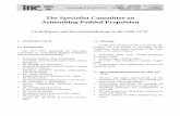 The Specialist Committee on Azimuthing Podded Propulsion · Proceedings of the 24th ITTC - Volume II 543 The Specialist Committee on Azimuthing Podded Propulsion Final Report and
