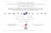 NORWEGIAN ACCREDITATION QUAL. 003 MSYS 003 · Certi˚cate No.: Company’s Representative Lead Auditor ˜e equivalence of the quality of the certi˚cate issued under accereditation