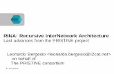 RINA: Recursive InterNetwork Architecture · 2015-09-30 · IRATI: OPEN SOURCE RINA IMPLEMENTATION 7 2 • … but can also be the basis of RINA-based products ... Linux/OS vs other