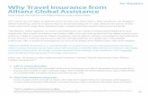 For Travelers Why Travel Insurance from Allianz Global ... · 32 Why Travel Insurance from Allianz Global Assistance How travel insurance can help protect every adventure. *Terms,