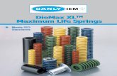 DieMax XLTM Maximum Life Springs - Dayton Lamina...DieMax XLTM Maximum Life Springs ServIce We DeLIver anD QuaLITy yOu can DepenD On DanLy IeM is a leading manufacturer of die and