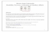 Alcorn State University Disability Services: A Division of Student … · 2019-01-10 · 1 Alcorn State University Disability Services: A Division of Student Affairs Universal Symbols