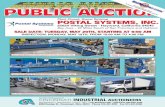 POSTAL SYSTEMS, INC. · 2015-01-30 · Buhrs Model BB300-8K Six-Station Automatic Inserting System (New 2005) (5) Mosca Automatic Strapping Machines (Late Model) Buhrs Model BB700