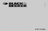 EÏÏËÓÈÎ· - Black & Deckerservice.blackanddecker.co.uk/PDMSDocuments/EU/Docs//docpdf/fp700_eur.pdfCitrus juicer Cut the citrus fruit in half across the middle (not end to end).