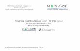 Networking Towards Sustainable Energy INFORSE-Europe · networking for sustainable energy - Roles of civil society in the future - Experiences of participants. Gunnar Boye Olesen