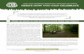 HAPPY 125TH ANNIVERSARY PENNSYLVANIA STATE PARKS … · HAPPY 125TH ANNIVERSARY PENNSYLVANIA STATE PARKS AND FORESTS! This booklet provides ideas for activities you can take within