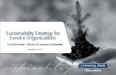 Sustainability Strategy for Service Organizations...Service Organizations Scott Beckerman – Director of Corporate Sustainability September 14, 2016 2 A long time ago, in a galaxy