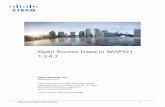 Open Source used in Cisco WAP371 1.3.0 · Open Source Used In WAP371 1.3.0.7 1