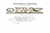 Auction Catalog - Texas Wildlife · 2016-06-29 · A Five-Star, 4 Day/3 Night Dove Hunt in Cordoba, Argentina for 2 Hunters (6 Hunts) HookFire Hunting and Fishing Outfitter welcomes