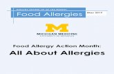 Food Allergy Action Month: All About AllergiesDid you know that while allergies develop more commonly in children, they can also affect adults? FACT: Every 3 minutes, a food allergy
