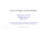 Line of Sight (LOS) MIMO v2microhams.blob.core.windows.net/content/2016/03/Line-of-Sight-LO… · Line of Sight MIMO Geometry • To enable separaon of signals, a speciﬁc geometry