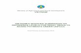 Ministry of Agriculture and Rural Development VIETNAM · 2017-05-08 · Ministry of Agriculture and Rural Development VIETNAM VIETNAM’S MODIFIED SUBMISSION ON REFREENCE LEVELS FOR