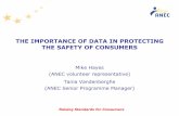 THE IMPORTANCE OF DATA IN PROTECTING THE SAFETY OF … Mike Hayes.pdf · mechanism for instructing ESOs to develop standards • Development of detailed requirements and test methods