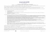 Tenant Application for Housing JAMHI, JAMI-Douglas Inc ......JAMHI, JAMI-Douglas Inc. and Salmon Creek Housing, Inc. Thank you for your interest in JAMHI housing. Please take a moment