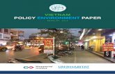 VIETNAM POLICY ENVIRONMENT PAPERifies an unconditional GHG emission reduction target of 8% by 2030 under a Business as Usual (BAU) scenario. The conditional benchmark for 2030 is specified