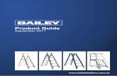 Product Guide - baileyladders.com.aubaileyladders.com.au/products/marketing/BRO53... · BRACEv¬ tread bracing s¬)NCORPORATING¬"AILEY S¬PATENTED¬h1UICKLOCK ®v¬INTERNAL¬ARM¬SYSTEM¬WHICH¬
