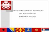 Activation of Safety Nets Beneficiaries and Active ...€¦ · 25.9 20.7 21.9 20.7 20.6 18.8 22.4 SSN beneficiaries 20.1 22.8 0 20 40 60 80 100 Non-beneficiaries, poor FSA + CA beneficiaries