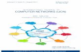 INTERNATIONAL JOURNAL OF COMPUTERINTERNATIONAL JOURNAL OF COMPUTER NETWORKS (IJCN) VOLUME 3, ISSUE 3, 2011 EDITED BY DR. NABEEL TAHIR ISSN (Online): 1985-4129 International Journal