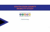 SOUTH Cook county MOBILITY studySOUTH COOK COUNTY EXISTING CONDITIONS 2 Q1 2018 Existing Conditions Working with the consultant team at HNTB, Cook County DoTH established existing