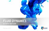 Fluid Dynamics Application - DSM...Fluid dynamics is the study of fluid flow, including air, around an object and the resulting forces. Design can impact the ease with which an object