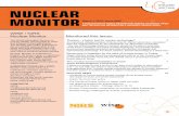 Nuclear Monitor NUCLEAR MONITOR · Thorium itself is not a fissile material. It can, however, be transformed in breeder reactors into fissile uranium-233 (U-233), just like non-fissile