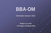 BBA-OM - Home - Undergraduate Selection PPT/OM v2.pdfآ  BBA-OM Information Session BBA-OM at a glance