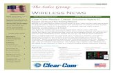 June 2016 The Sales Group · 2016-06-06 · June 2016 Clear-Com Mission Critical Solutions-Agent-IC Upcoming Events NENA 2016 Expo, ... voter comparator 4 Freedom CTE introduces the