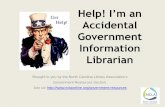 Accidental Government Information Librarian · •Genealogical: researching ancestors who ... Appellate Court Records and Briefs: Federal and State (1999) is a good starting place,