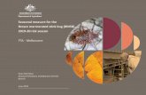 Seasonal measure for the Brown marmorated stink bug (BMSB) 2... · FTA - Melbourne Dean Merrilees Assistant Secretary, Compliance Controls Branch June 2019. ... Offshore BMSB Treatment