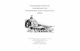 Handbook for - Kansasethics.ks.gov/Publications/Candidate_Handbook.pdf · Campaign Finance Handbook for Candidates and Treasurers 2016 Kansas Governmental Ethics Commission 901 S.