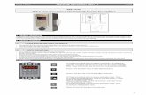 XWA11V-KIT Walk-In Temp / Door /Alarm / Light Module with ... · Weiss / Dixell Operating Instructions XWA11V 7128300 1 XWA11V-KIT Walk-In Temp / Door /Alarm / Light Module with Mounting