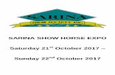 SARINA SHOW HORSE EXPO - Sarina Show Society Inc Expo  آ  Sarina Show Society Inc. will not