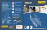 Defender Staircases - Amazon S3 · Staircases SPECIFICATIONS GUIDE AS 1657 Approved AS 1657 is the Australian Standard for the design, construction and installation of guardrails,