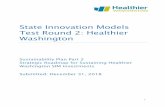 State Innovation Models Test Round 2: Healthier WashingtonCommunity Partners,” was a reflective discussion focused on the roles and strategic partnerships necessary to ensure enduring