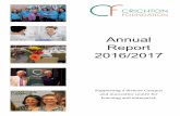 Annual Report 2016/2017 - Crichton Foundation€¦ · by His Grace, the Duke of Buccleuch and land architect and cosmic speculator Charles Jencks telling the story of their creation