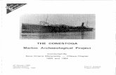 Save Ontario Shipwrecks - Marine Archaeological · 2018-08-23 · THE CONESTOGA Marine Archaeological Project Conducted By Save Ontario Shipwrecks - Ottawa Chapter 1983 and 1984 (c)