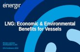 LNG: Economic & Environmental Benefits for VesselsLiquefied Natural Gas (LNG) 3 Natural gas changes to a liquid state when chilled to - 162° C (- 260° F); It takes up to 600 times