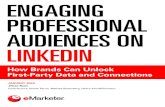 ENGAGING PROFESSIONAL AUDIENCES ON LINKEDIN · Facebook and 63% used Twitter. % of respondents, Sep 2019 What Social Media Platforms Do US B2B Marketing Professionals Use? LinkedIn