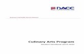 Culinary Arts Program · Science degree in Culinary Arts, you will be prepared for these and many other exciting jobs. The DACC Culinary Arts program is a competitive entry program,
